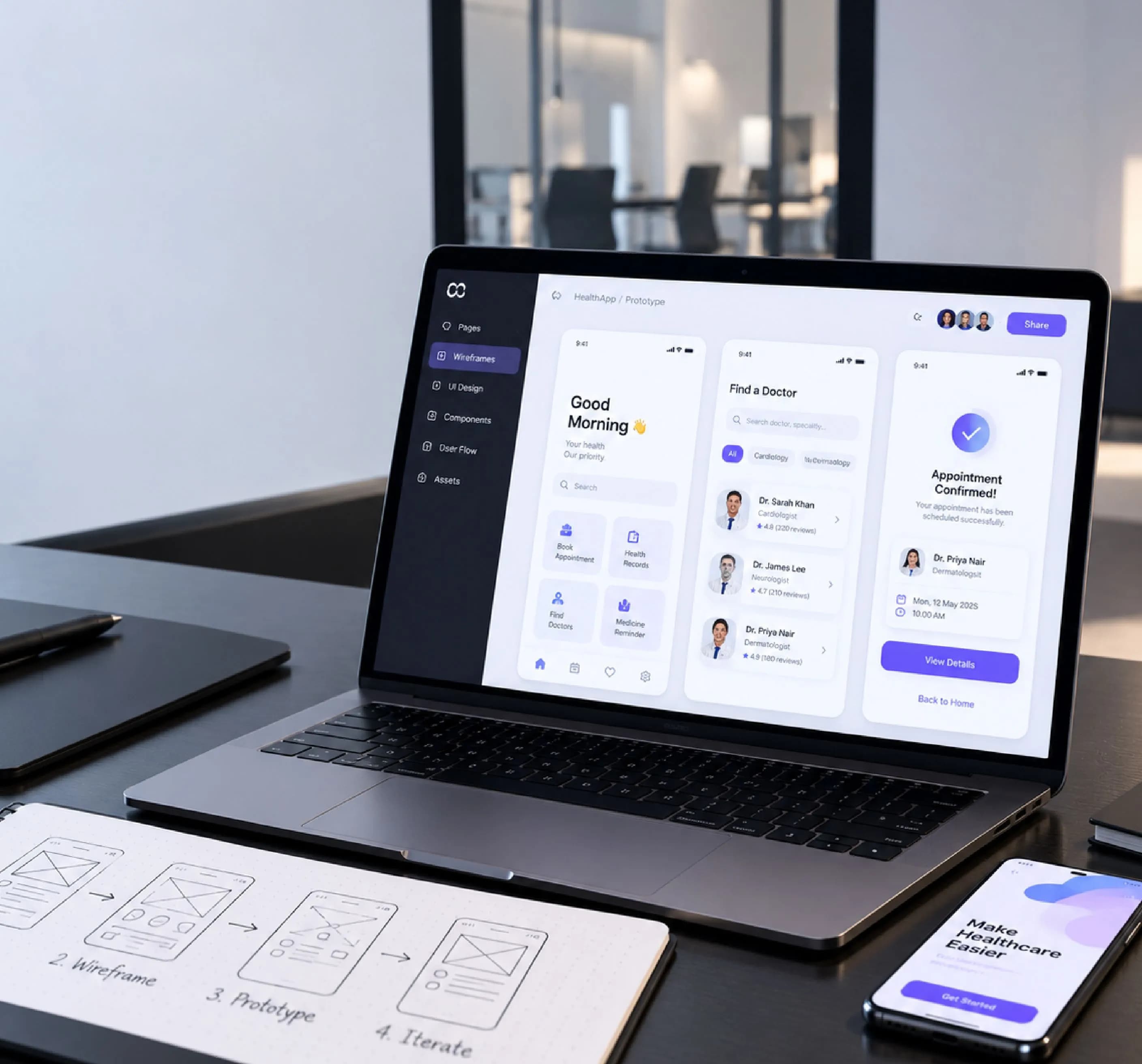 AI-Powered UI/UX Prototyping